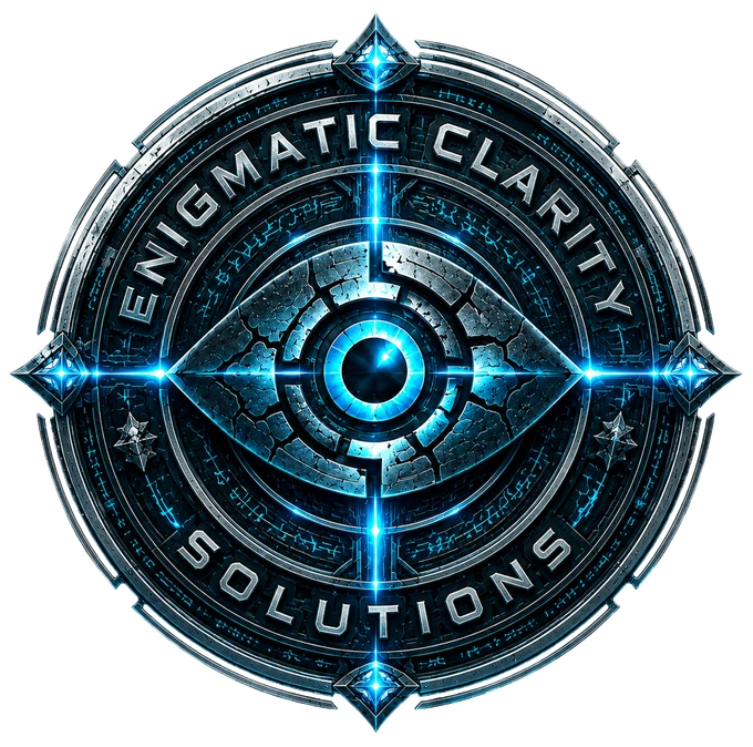 Enigmatic Clarity Solutions circular mechanical-eye seal